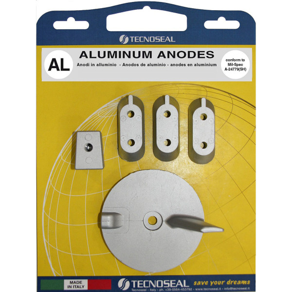 Anodes Kit Yamaha 40-60 hp 4T outboard