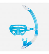 Aqualung Combo Nabul snorkeling mask + snorkel Blue White