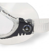 Aqua Sphere Vista Swim Goggles Clear DarkGrey Blue - Clear Lens