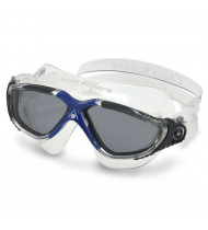 Aqua Sphere Vista Swim Goggles Clear Dark Grey Blue - Dark Lens