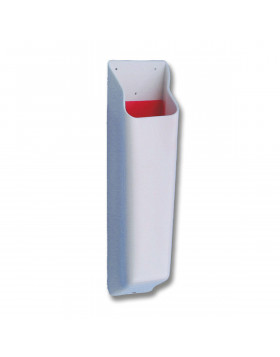 Plastic winch handle pocket 