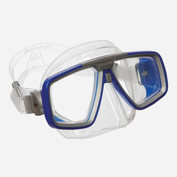 Aqualung Look Blue Clear silicone