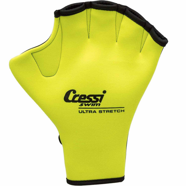 Cressi Swim Gloves - Yellow - size M