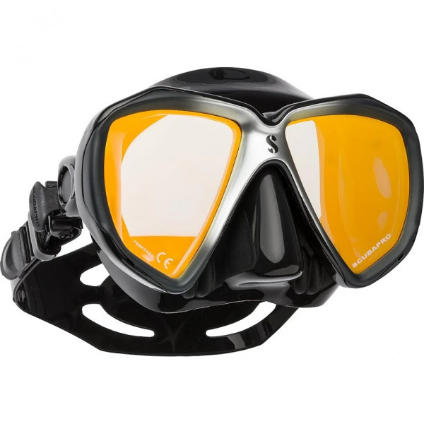 Scubapro Spectra Dive Mask Mirrored Lens Black
