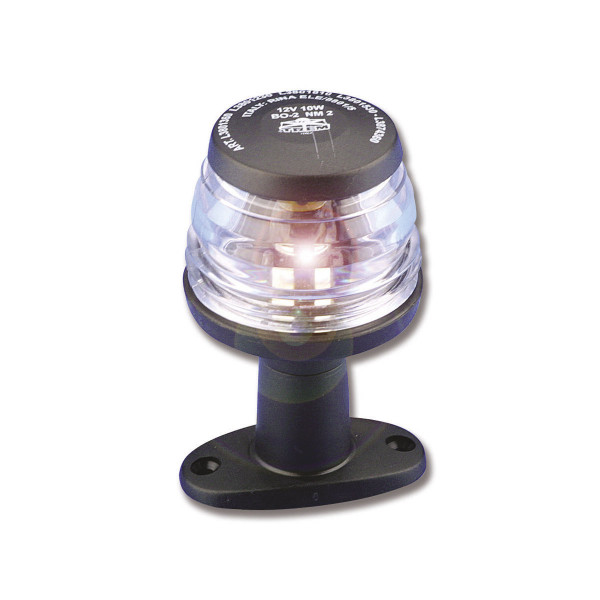 Trem EASY LED Schwarzes LED Rundum-Ankerlicht mit Sockel