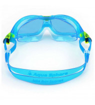 Aqua Sphere Seal Kid 2 Schwimmbrille Turquoise Blau - Blaue Linse