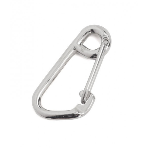Divemarine Stainless Steel Spring Hook with Thimble 80mm 