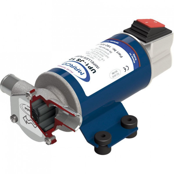 Marco UP1-JS Impeller pump 28 l/min with integrated on/off switch