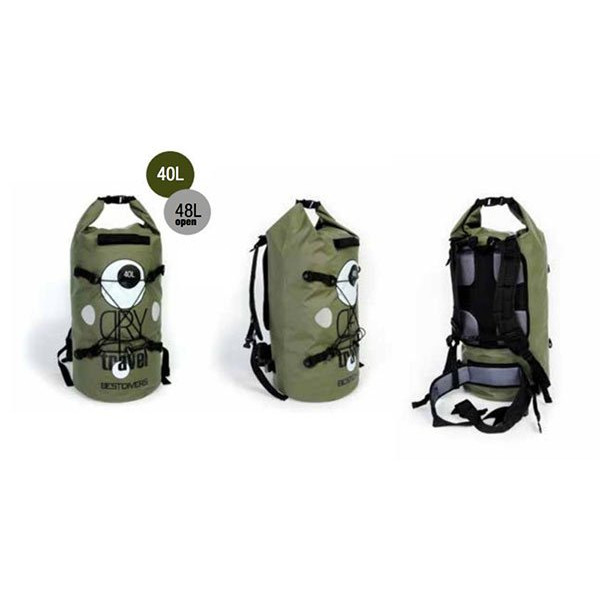 Best Divers PVC Dry Backpack 40L - Military