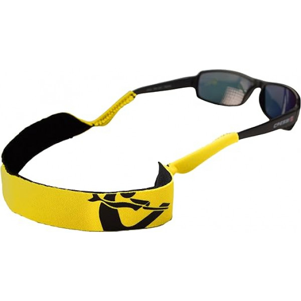 Cressi Eyewear Neo Retainer Yellow/Black