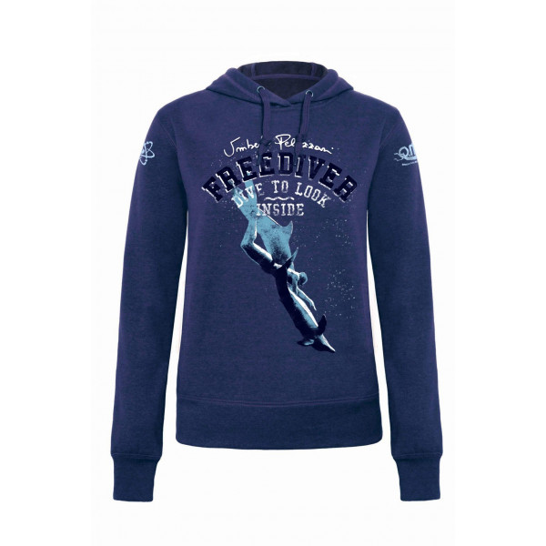 Sweatshirt Freediver Lady - Dark Blue