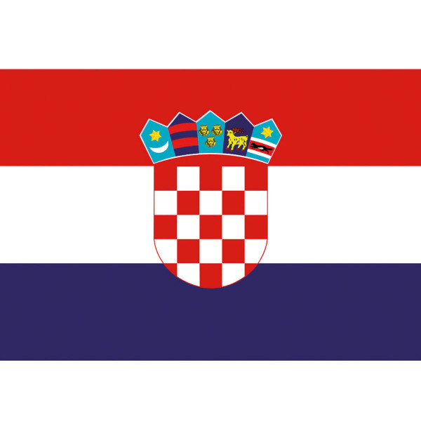 Flag 30x45 Croatia