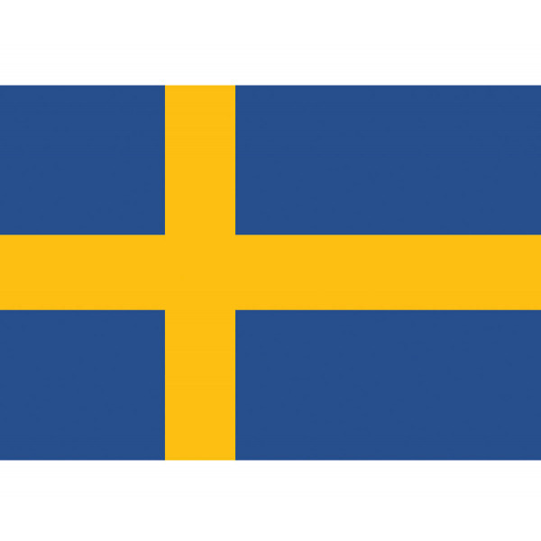 Flag 30x45 Sweden