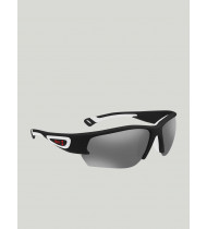 Slam Racer Sunglasses - Black/White/Smoke