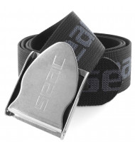 Seac Weight Belt Black/Silver Stainless Steel Buckle