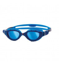 Zoggs Predator Flex Titanium Swim Goggles Blue / Mirror Blue