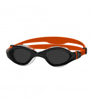 Zoggs Tiger LSR+ Swim Goggle Black / Orange - Tint Smoke Lens