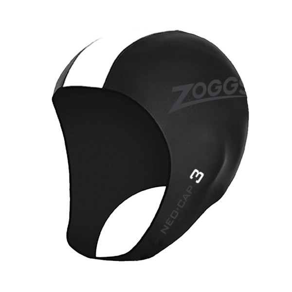 Zoggs Neo Cap 3 - Black/White