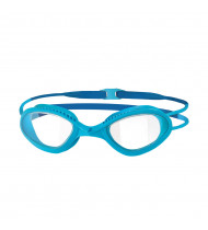 Zoggs Tiger Swim Goggles Blue / Blue Reef - Clear Lens