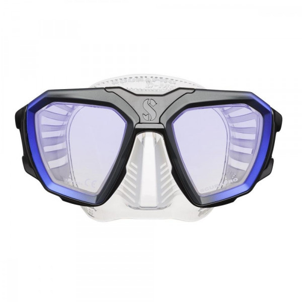 Scubapro D-Mask Azul/Transparente - M