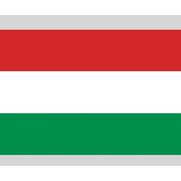 Bandera 30x45 Hungría