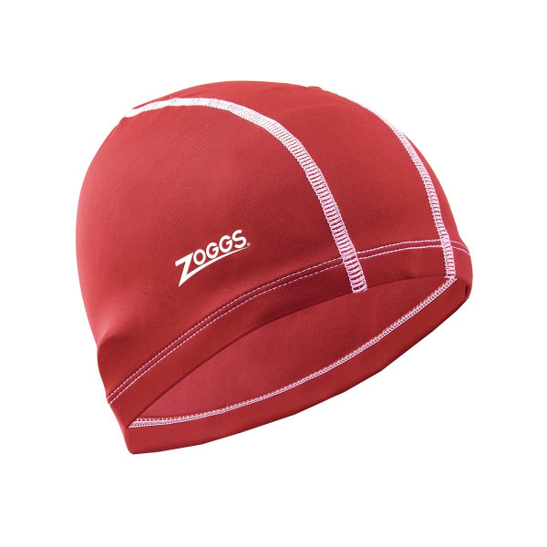 Zoggs Nylon-Spandex Cap - Red
