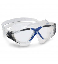 Aqua Sphere Vista Gafas de Natación Gris Oscuro Azul - Lente Transparente