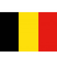 Bandera 30x45 Bélgica