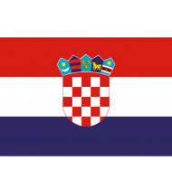 Bandera 30x45 Croacia