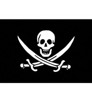 Bandiera Pirata Jolly Roger 20x30