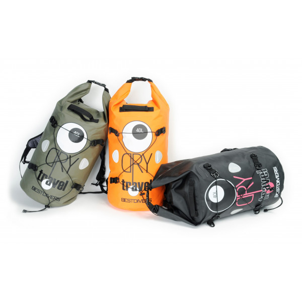 Best Divers Dry Backpack 40L Orange