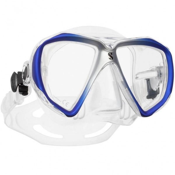 Scubapro Spectra Dive Mask Silver Blue