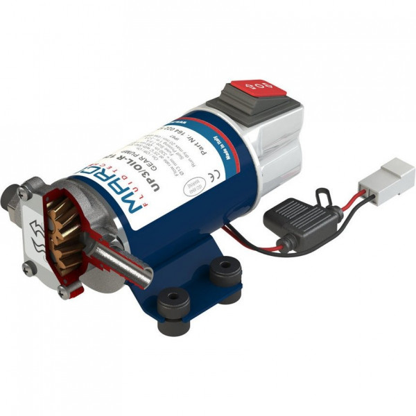Marco UP3-R Gear pump 15 l/min with integr. reversible switch