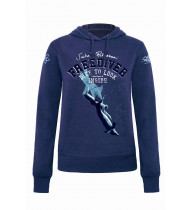 Sweatshirt Freediver Lady - Dark Blue