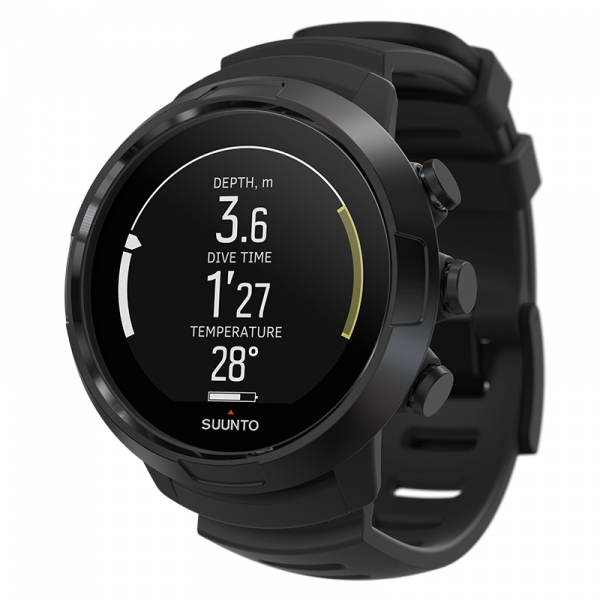 Suunto D5 All Black with USB Cable